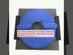 قطعات نمونه اولیه پلاستیکی CNC تولید سریع حفاظت ماندگار BGA محفظه سوکت تست KR-4201-DK سفارشی