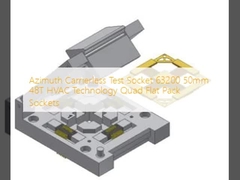 سوکت آزمایشی بدون حامل از Azimuth 63200 50mm 48T تکنولوژی HVAC سوکت های چهارگانه تخت بسته