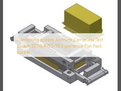 سیستم تماس ازیموت سوکت آزمون بدون حامل 5274LR-53-30 تجربه سوکت بسته مسطح