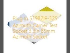 پلگ ان 5398ZIF-325 سوکت آزمون حامل ازیموت 3.3in 85mm سوکت ازیموت