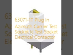 63071-1T پلگ این ازیموت حامل سوکت آزمون IC سوکت آزمون برقی تماسگر