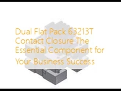 بسته دوگانه 63213T بسته بندی تماس عنصر ضروری برای موفقیت کسب و کار شما