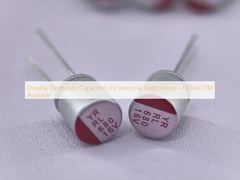 خازن های الکترولیتی ماندگار برای کاربردهای صنعتی ️ OEM/ODM در دسترس