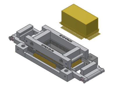 Bon prix Système de contact Socket d'essai sans porteuse Azimuth 5274LR-53-30 Socket d'expérience à paquet plat en ligne