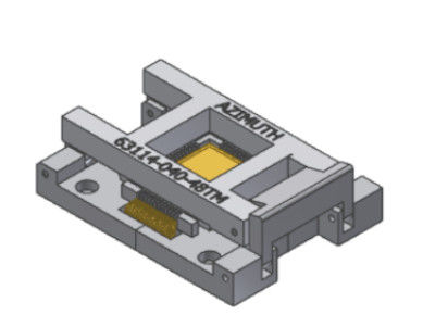 Good price Electrical Quad Flat Pack Azimuth Carrierless Test Socket 63114-040-48TM Azimuth Electronics online