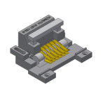 अच्छी कीमत 6167-150-6 40amp Azimuth कैरियर टेस्ट सॉकेट 2.15 इंच Azimuth सॉकेट ऑनलाइन