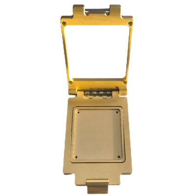 Good price Aluminium BGA Test Socket Housing KR-6296-PK Mass Production Metal Fabrication CNC Service Custom Precision Machining online