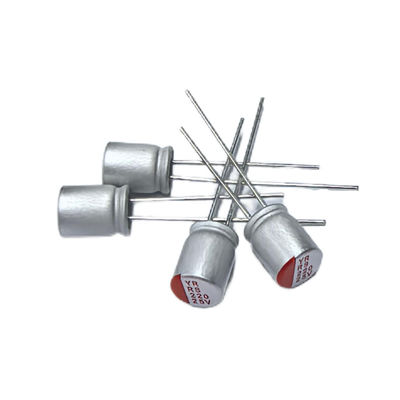 Buen precio 220UF/25V 6.3*8 Capacitores electrolíticos de aluminio que garantizan la seguridad y la eficiencia del electrolizador de óxido sólido en línea