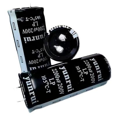 Good price Electrolytic Capacitor of Welding Machine With Two Short Hard Legs and Horn Inserted Directly Into Inverter online