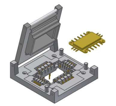 Good price BeCu Gold Plated CarrierAzimuth Carrierless Test Socket Less 63076TM Azimuth Electronics online