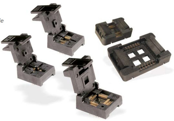 Testing 15mm X 15mm Process Loranger Test Socket Dynamic Static And Humidity Burn In Options