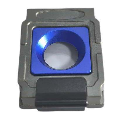 Good price Precision CNC Aluminum Housing for Test Socket Applications Precision Engineering Blue Gray IC BGA Test Socket Housing  KR-3545-PK1 online