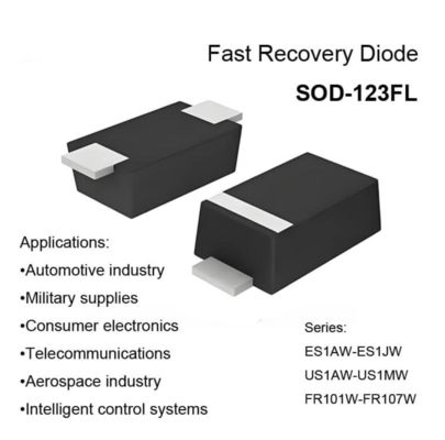 Good price SOD-123FL Fast Recovery Diodes – ES, US & FR Series for Compact Rectification online