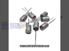 Advanced 6.3*9 Solid Oxide Electrolyzer 820UF/6.3V Aluminum Electrolytic Capacitors